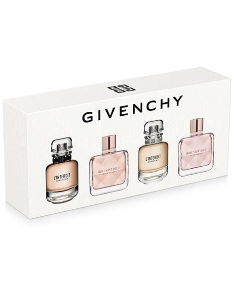 givenchy parfum bag|givenchy miniature perfume gift sets.